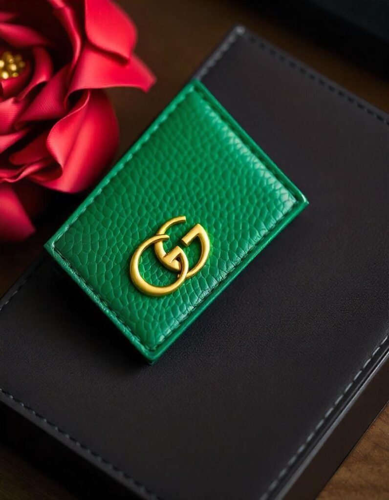 Green Gucci Wallet